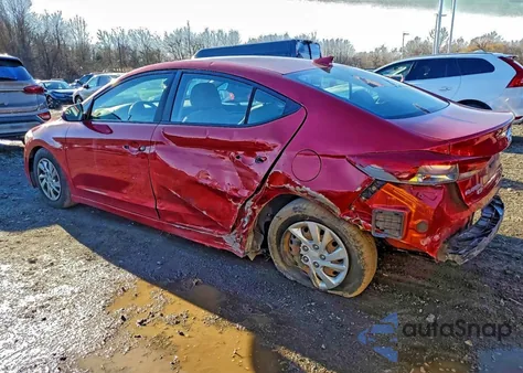 2017 Hyundai Elantra Se z USA, uszkodzony, nr VIN 5NPD74LFXHH151091